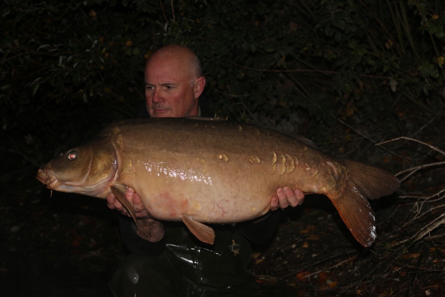 Steve French, 34lb, Stock Pond, 08/10/2022