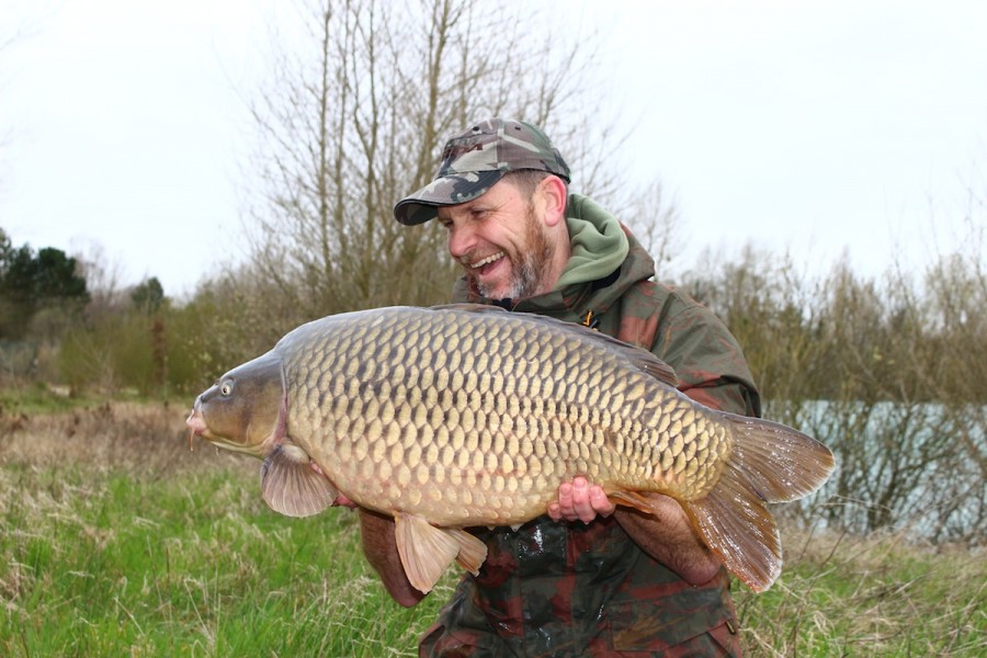 andy with wipe out at 33lb