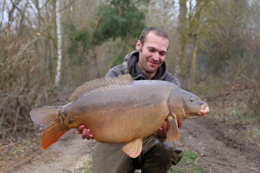 Eddies at 33lb from The Stink 25.2.17