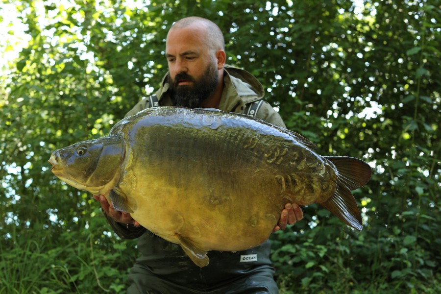 Ed Prosser, 48lb 12oz, Bob's Beach, 02/07/2022