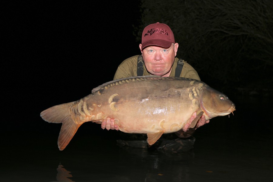 Bill Hodkin, 39lb, Bobs Beach, 08/10/2022