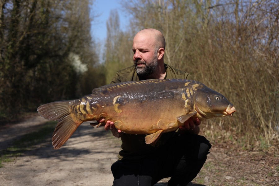 Stu Couper - 42lb - Bob's Beach - 22/03/2022