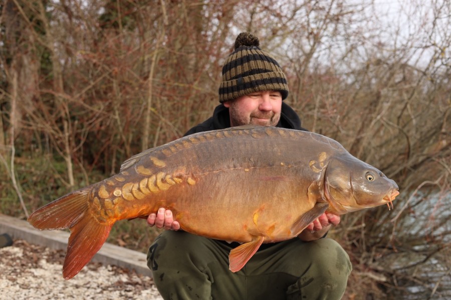 Dan Coles, 37lb 12oz, Co's Point, 31/01/2026