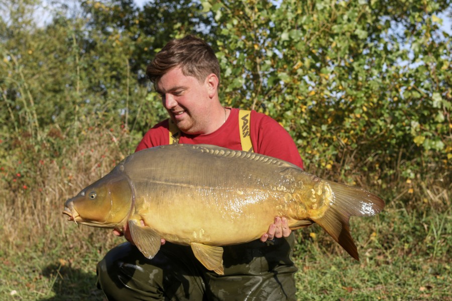 Greg Baillie, 35lb 8oz, Stock Pond, 30/09/2023