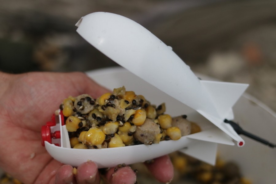 In spring, particle can really help trigger the fish into feeding.