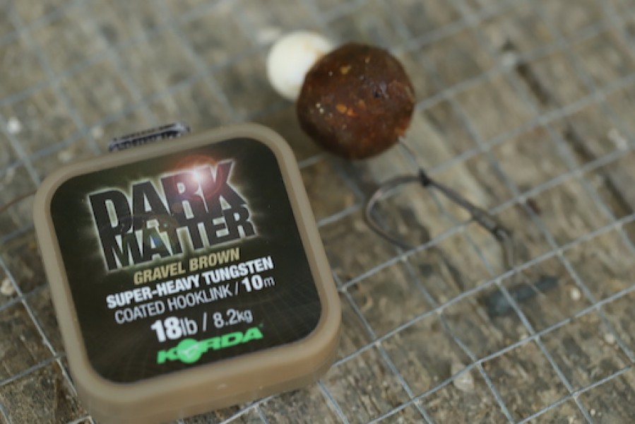 Coated Dark Matter Braid is great for combi-rigs.