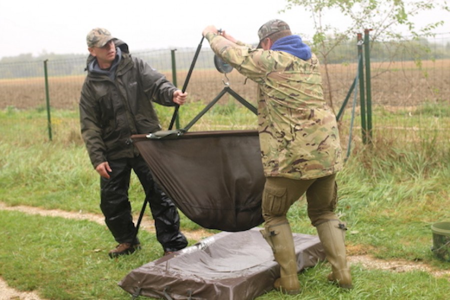 We will help you with weighing your fish.