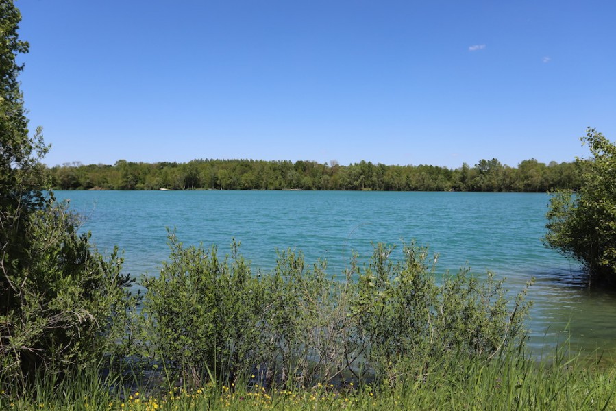 Looking down the lake from Stock Pond.