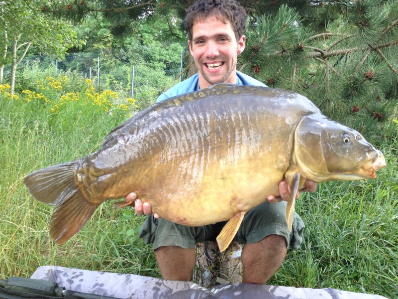 Stevie G & Roberts,his new PB of 52lb+