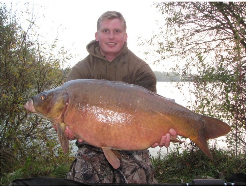 Nickolia from Denmark with his new pb, the little leather.