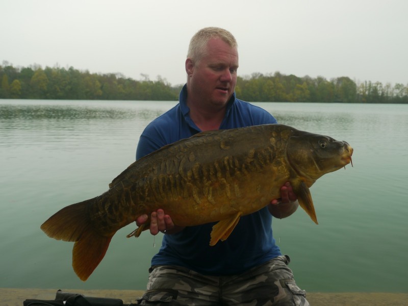 Dave with a pretty 29lb+ mirror