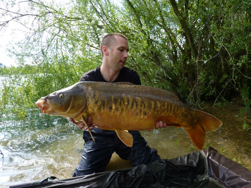 Dan with a loveley 29lb mirror