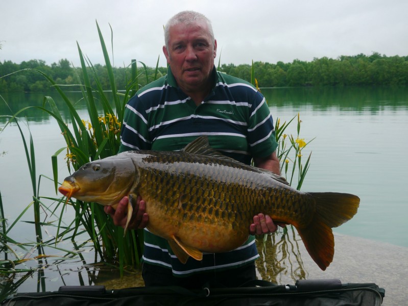 Ron with "The Virgin" at 46.09lb
