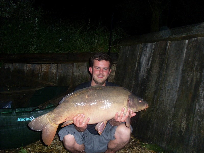 Declan with 31lb mirror