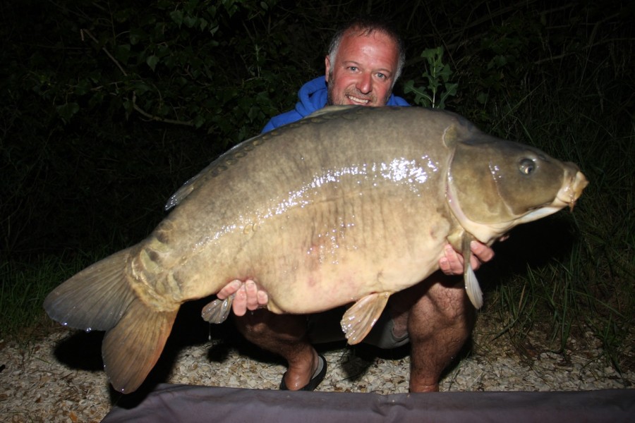 Barty with a zig caught whacker 51lbs "spence's fish"