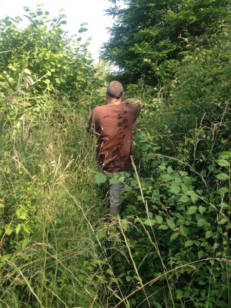we lost Kurt in the grass......
