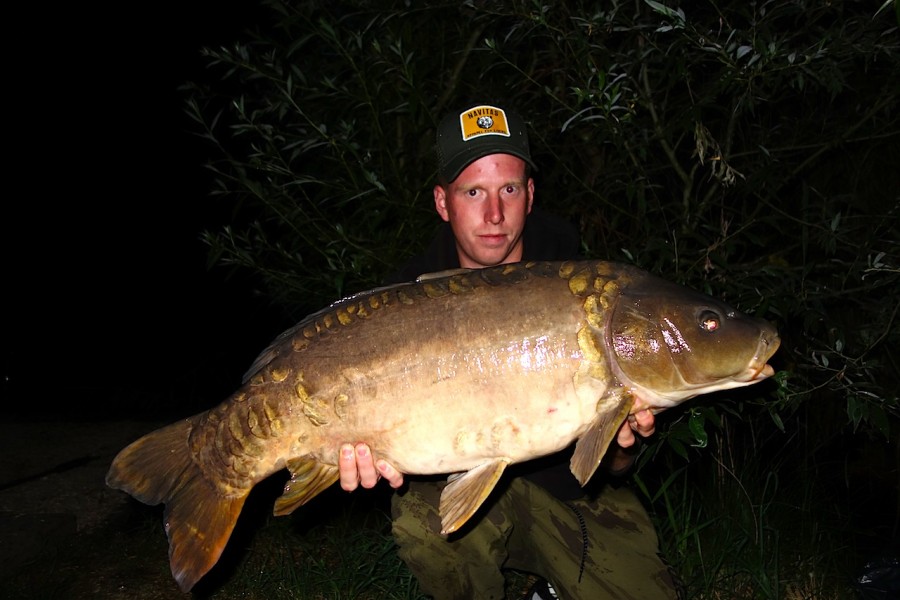 Timo with a 24lb mirror