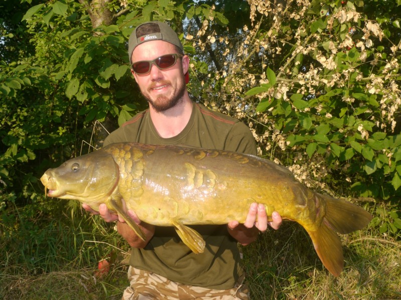 Craig with a 21.02lb mirror