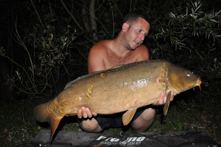 Brad with a 23lb mirror