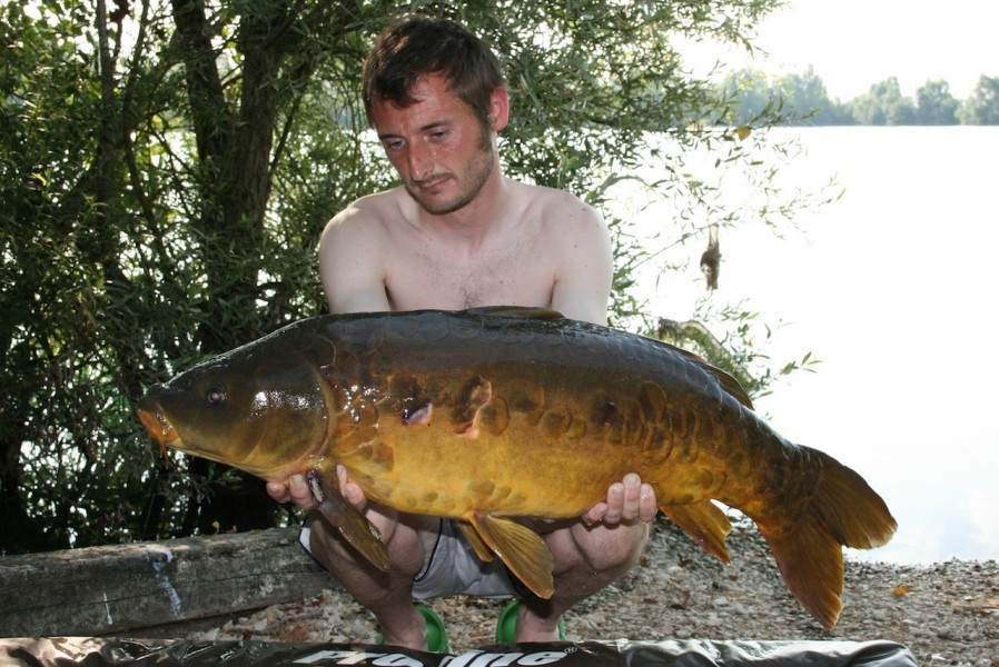 Danny with a 24lb mirror