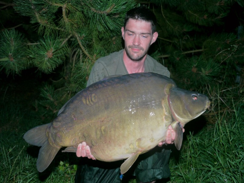 Mike with "digits" 36lb, Alamo July 2013