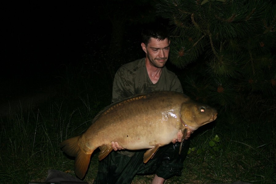 Mike with "the rudder" 36lb, Alamo July 2013