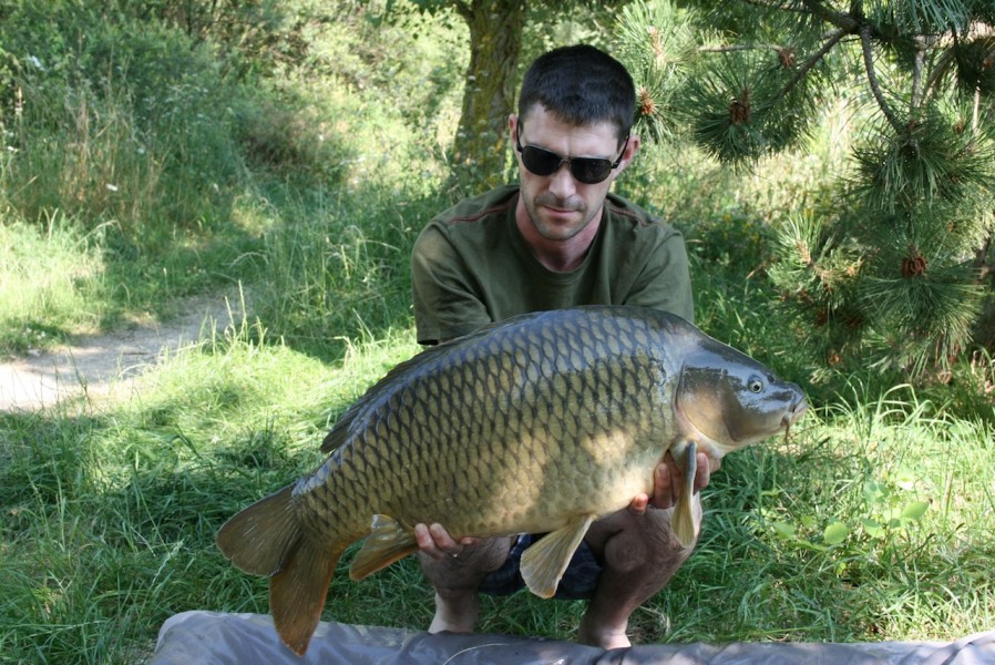 Mike with a 23lb common