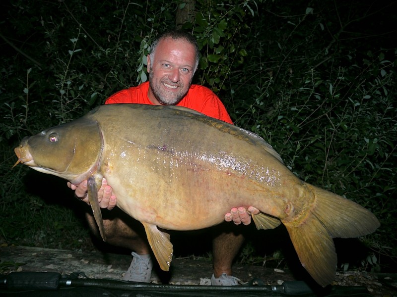 Barty with a 35lb mirror