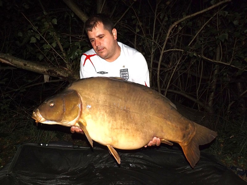 Nick with a 47lb mirror