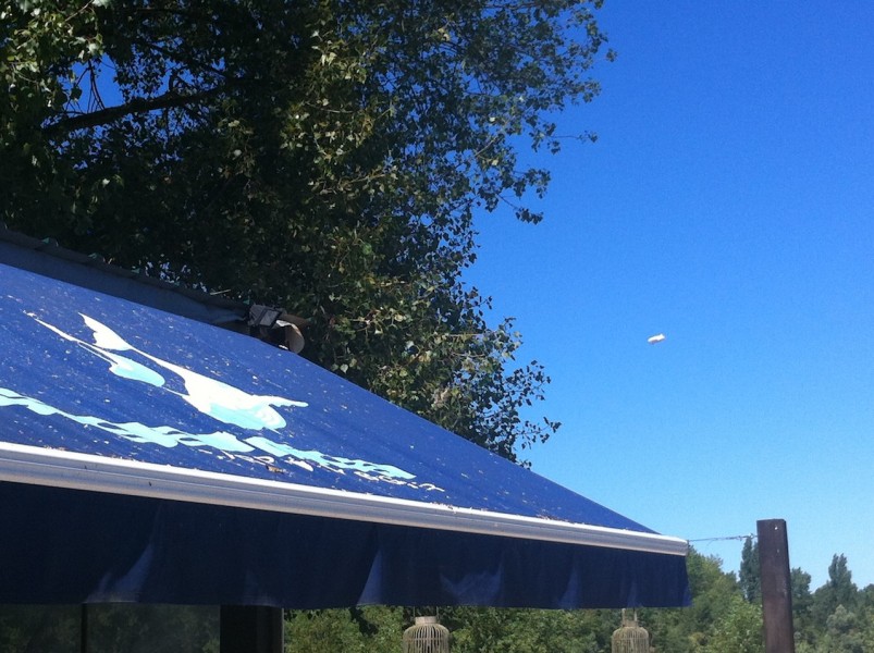 Giant Spomb or flying saucer???