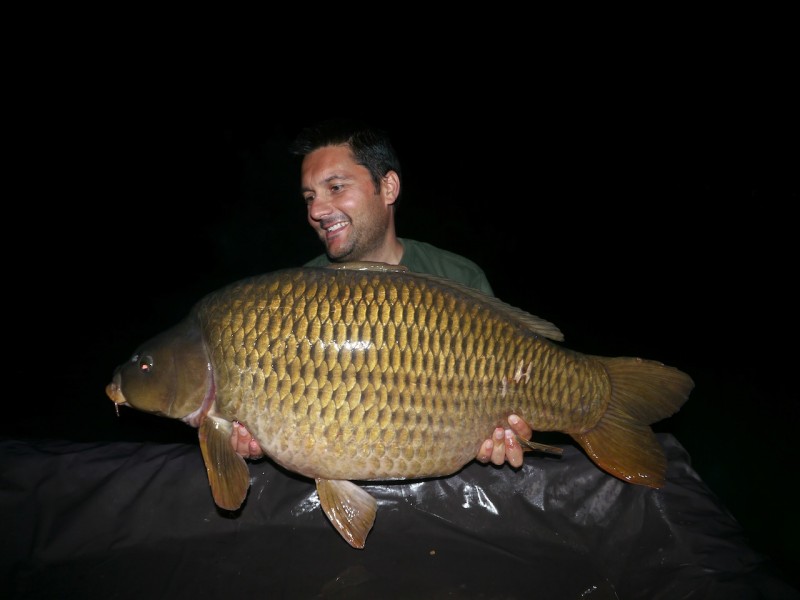 Smoky with "Lippy Common" 43lb The Stink August 2013