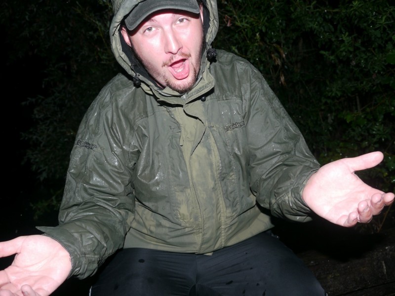 This is what you get for getting us up in the middle of the night when its raining