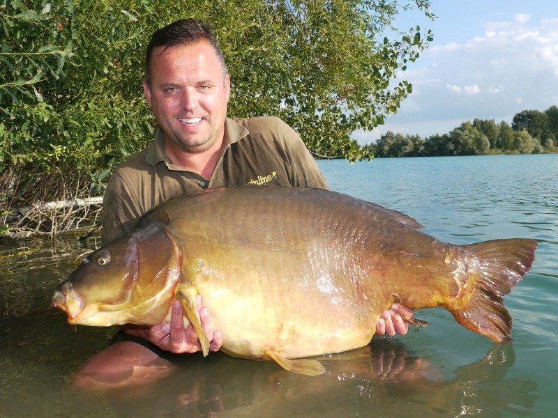 Gracie with Fudgy's at 72lb from The Stink in August 2013