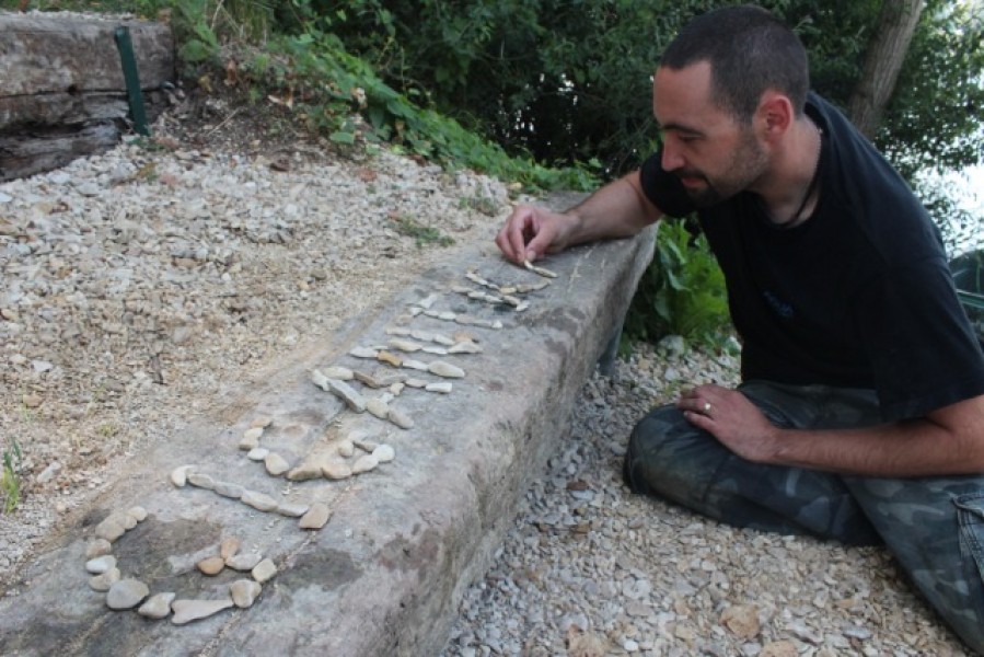 Jon Mann GIGANTICA gives Pebbles her name