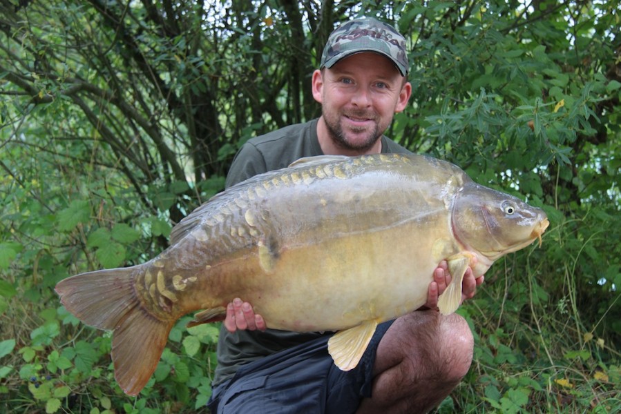 Damian with the face 36.12lb Co's September 2013