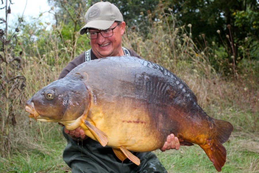 DF with The Twin at 62lb 8oz from Co's Point in September 2013