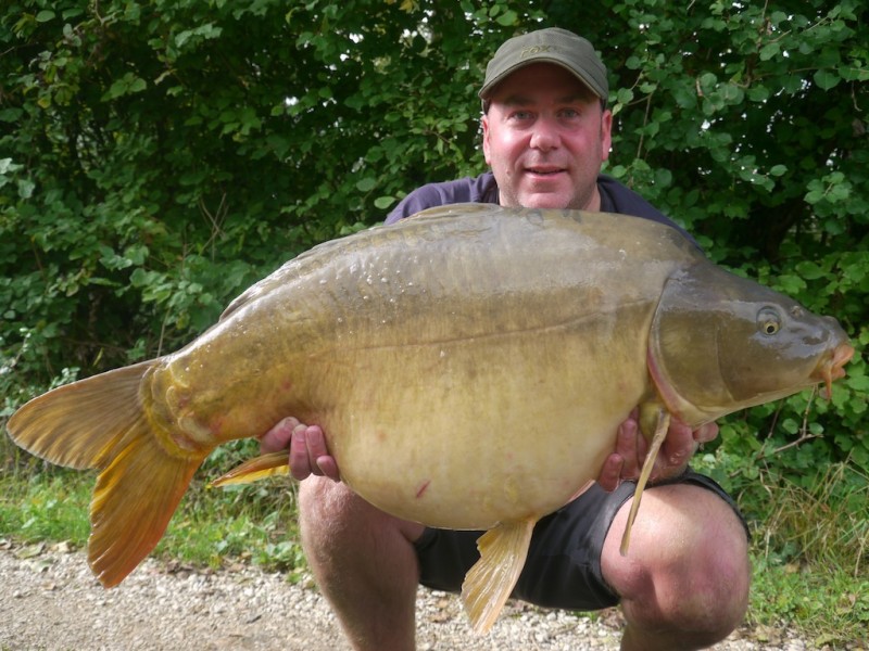 Andy with 41lb mirror