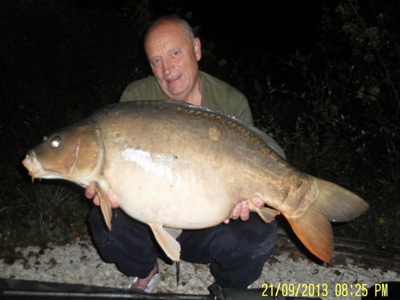 Bob with a 32lb mirror