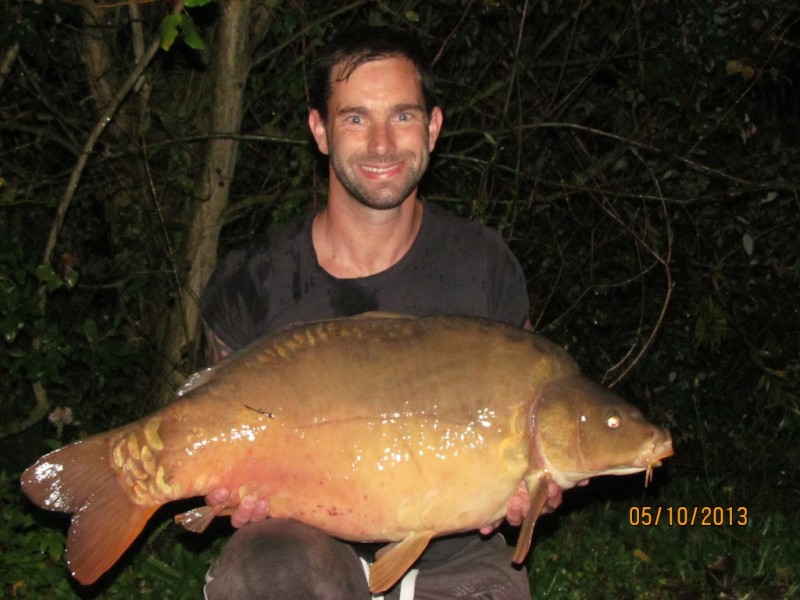 Steve with a 38.08lb mirror