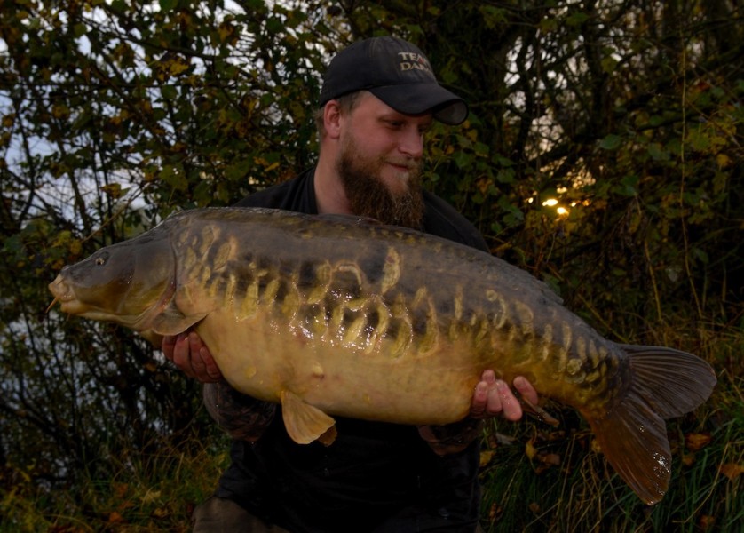 Peder with a 44.10lb mirror