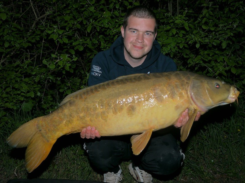 Mike with a zig caught mirror
