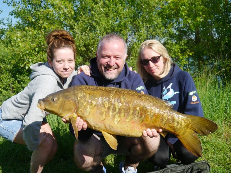 Barty with his cheerleaders