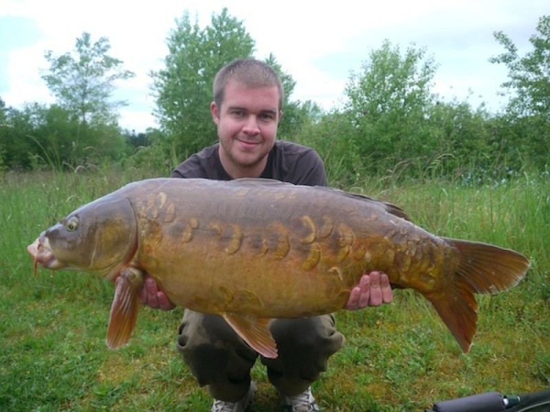 26.00lbs mirror Stock Pond 10.5.15