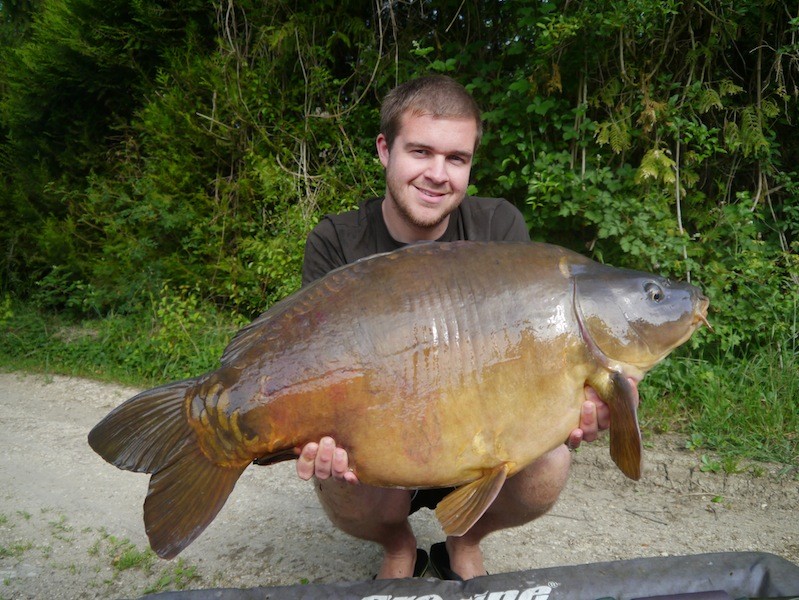 Mike with a 30lb+ mirror