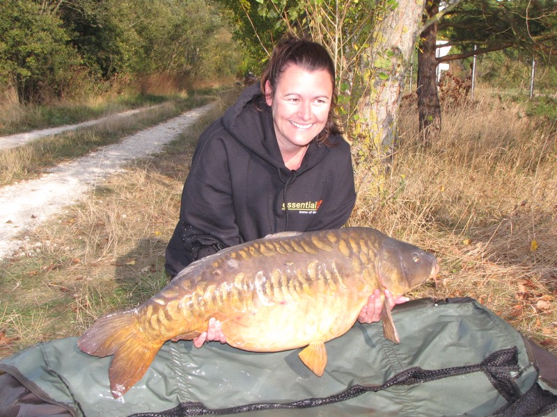 Mz.Clarke with her PB 'the cheese' at 35+