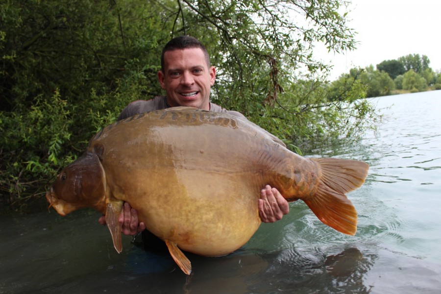 Liam witth Brutus @ 62.08lbs