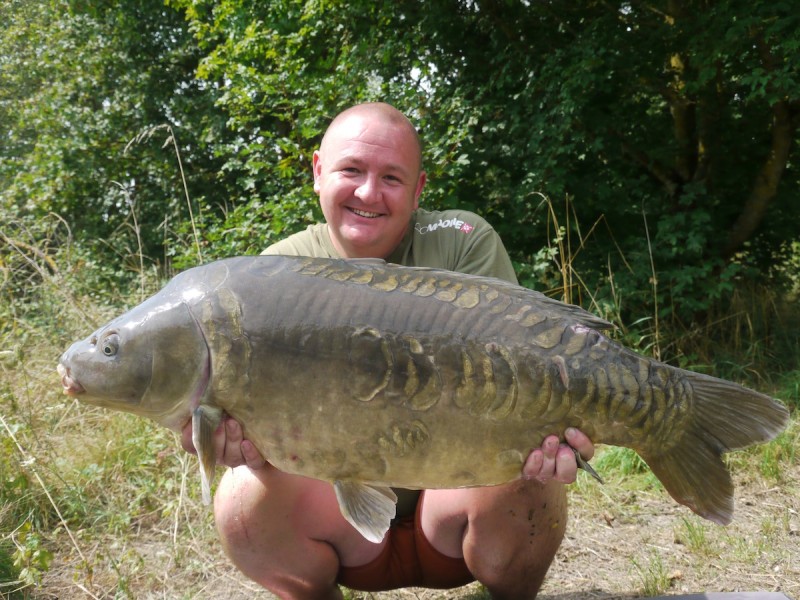 Mark, 38lb 8oz, Co's Point, 26.7.14