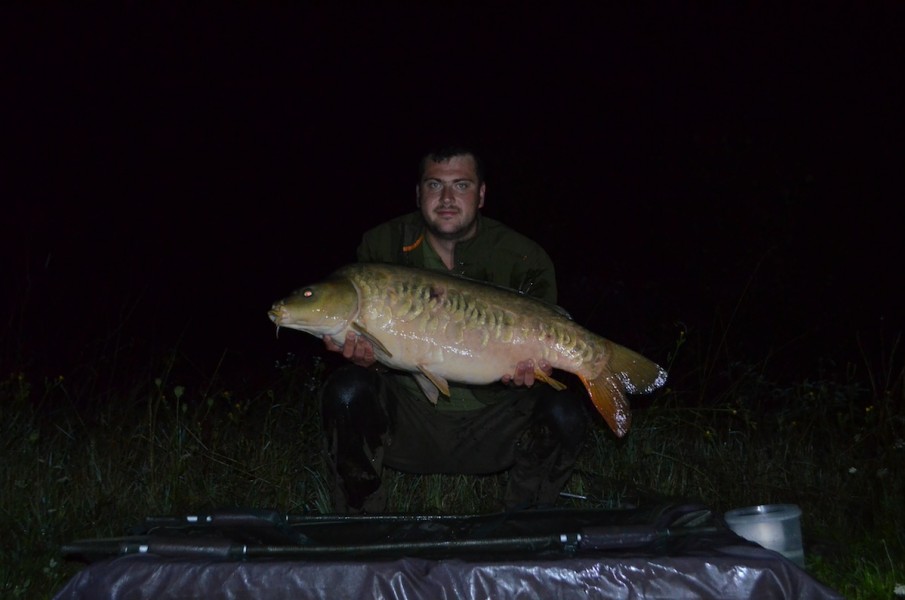 Noel with a  35.00lbs mirror