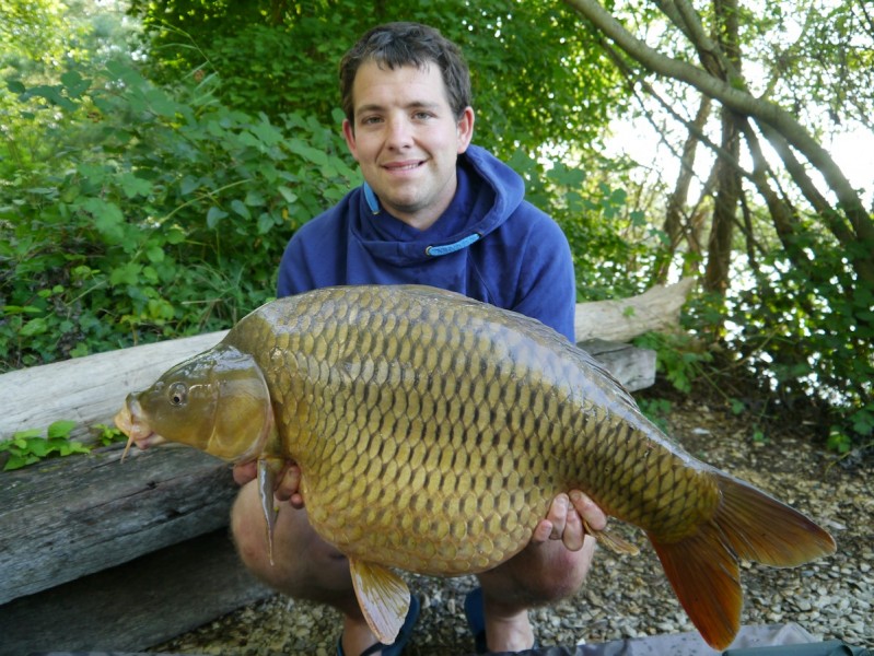 steve with a 32.08lb common