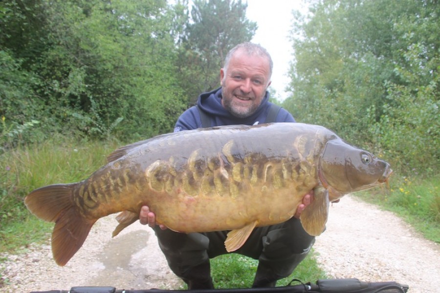 Barty, 40lb 4oz, Baxter's, 30.8.14